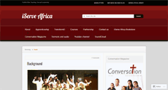 Desktop Screenshot of iserveafrica.org